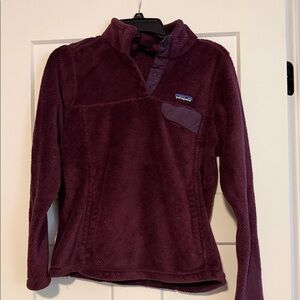 Patagonia Plum Retro Fleece Pullover